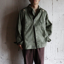 画像をギャラリービューアに読み込む, 1940's "U.S.ARMY" M-41 H.B.T JACKET WITH CUTTER TUG (SZ 44 REG / DEADSTOCK)