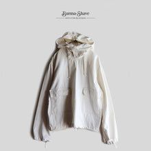 画像をギャラリービューアに読み込む, 1940's~ "U.S.N" SALVAGE COTTON SMOCK (SZ 2 LARGE / GOOD CONDITION)