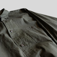 画像をギャラリービューアに読み込む, 1940's "U.S.N" UTILITY POPLIN SHIRT (SZ MEDIUM / MINT CONDITION)