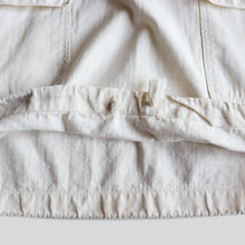 画像をギャラリービューアに読み込む, 1940's~ "U.S.N" SALVAGE COTTON SMOCK (SZ 2 LARGE / GOOD CONDITION)