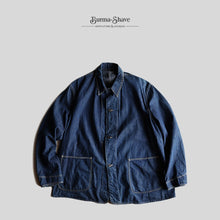 画像をギャラリービューアに読み込む, WW2 ERA DENIM COVERALL (SZ ABOUT40 / BLACK LACQUER / MINT CONDITION)