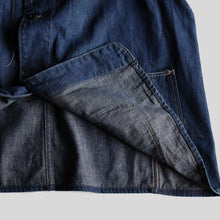 画像をギャラリービューアに読み込む, WW2 ERA DENIM COVERALL (SZ ABOUT40 / BLACK LACQUER / MINT CONDITION)