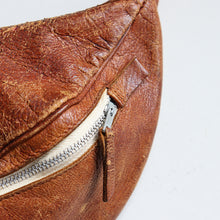 画像をギャラリービューアに読み込む, 1950's~ LEATHER WAIST BAG (MADE IN ENGLAND / RARE STYLE)
