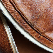 画像をギャラリービューアに読み込む, 1950's~ LEATHER WAIST BAG (MADE IN ENGLAND / RARE STYLE)