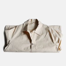 Load image into Gallery viewer, 〜1940's TWO POCKET CHORE JACKET (SZ LARGE / IVORY / DEADSTOCK)