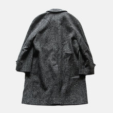 画像をギャラリービューアに読み込む, MADE IN ENGLAND VINTAGE "BURBERRYS" IRISH TWEED WOOL COAT