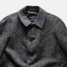 画像をギャラリービューアに読み込む, MADE IN ENGLAND VINTAGE &quot;BURBERRYS&quot; IRISH TWEED WOOL COAT
