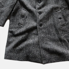 画像をギャラリービューアに読み込む, MADE IN ENGLAND VINTAGE "BURBERRYS" IRISH TWEED WOOL COAT