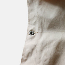 Load image into Gallery viewer, 〜1940's TWO POCKET CHORE JACKET (SZ LARGE / IVORY / DEADSTOCK)