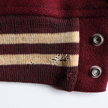 画像をギャラリービューアに読み込む, 1950's "W.H BRINE CO." WOOL ATHLETIC JACKET (SZ MEDIUM / USED CONDITION)