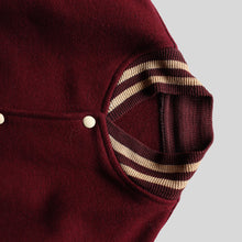 画像をギャラリービューアに読み込む, 1950's "W.H BRINE CO." WOOL ATHLETIC JACKET (SZ MEDIUM / USED CONDITION)