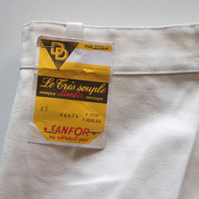 Load image into Gallery viewer, N.O.S 1950's~ FRENCH WORK COTTON TWILL TROUSER (W34 L30)
