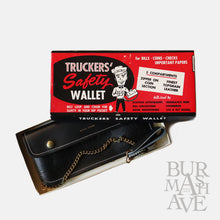 Load image into Gallery viewer, VINTAGE TRUCKER LEATHER WALLET WITH BOX (AROUND 1960's / DEADSTOCK)