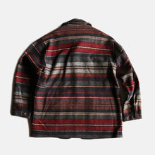 Load image into Gallery viewer, 1980's~ VINTAGE BLANKET WOOL JACKET (GOOD CONDITION) SZ LARGE