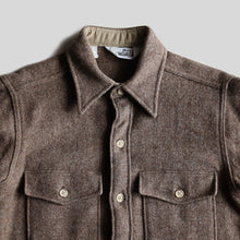 画像をギャラリービューアに読み込む, 1980's~ "WOOLRICH" WOOL SHIRT (SZ MEDIUM / BROWN / GOOD CONDITION)