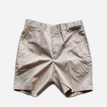 Load image into Gallery viewer, 1960's "CAMPUS" WALK SHORTS (SZ 32 / DEADSTOCK / BEIGE)