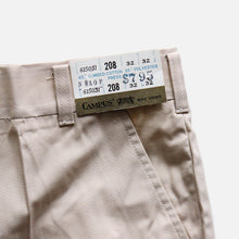 Load image into Gallery viewer, 1960's "CAMPUS" WALK SHORTS (SZ 32 / DEADSTOCK / BEIGE)