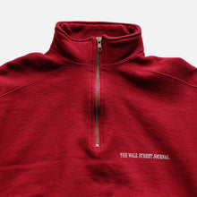 Load image into Gallery viewer, 1980's "RUSSELL" ZIP UP SWEAT PULLOVER (SZ MEDIUM / THE WALL STREET JOURNAL)