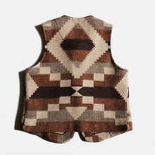 Load image into Gallery viewer, VINTAGE "ALLEN FARM SHEEP & WOOL COMPANY" WOOL VEST SZ MEDIUM