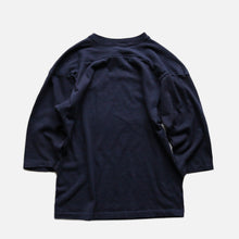 Load image into Gallery viewer, 1980's "CHAMPION" FOOTBALL L/S T-SHIRT (SZ LARGE / YALE / MINT CONDITION)