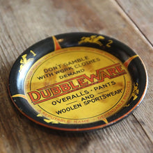 Load image into Gallery viewer, "DUBBLE WARE" ADVEATISING METAL PLATE