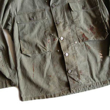 画像をギャラリービューアに読み込む, 〜1950's "U.S.ARMY" H.B.T JACKET (40R)
