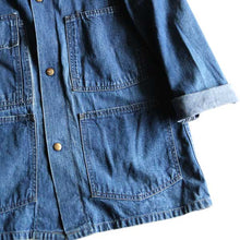 画像をギャラリービューアに読み込む, 1960's "CARTERS" DENIM CHORE JACKET (34)