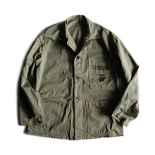 画像をギャラリービューアに読み込む, 1940's "U.S.M.C" H.B.T CHORE JACKET (38)