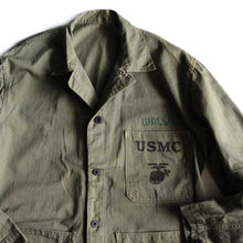 画像をギャラリービューアに読み込む, 1940's "U.S.M.C" H.B.T CHORE JACKET (38)