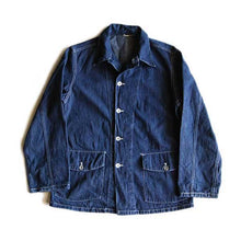 画像をギャラリービューアに読み込む, 1940's "U.S.ARMY" DENIM CHORE JACKET MINT CONDITION (36)