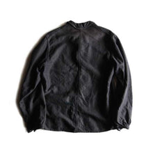 Load image into Gallery viewer, 1930's FRENCH BLACK TWILL WORK JACKET (MEDIUM)