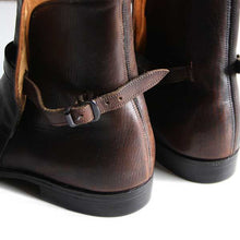 Load image into Gallery viewer, 1950's JODHPUR LEATHER SHORT BOOTS MINT COND (SIZE 8)