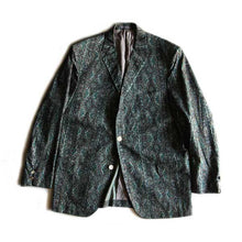画像をギャラリービューアに読み込む, 1960's "THE MEN'S SHOP" HANDPRINTED 3B COTTON JACKET (MEDIUM)