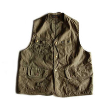 画像をギャラリービューアに読み込む, 〜1950's "L.L.BEAN" HALF MOON FISHING VEST (MEDIUM)