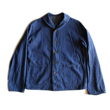 画像をギャラリービューアに読み込む, 〜WWU "U.S.NAVY" DENIM SHAWL COLLAR JACKET MINT CONDITION (38)