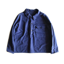 画像をギャラリービューアに読み込む, 1950's〜 "EUROPEAN MILITARY" MOLESKIN PULLOVER JACKET (MEDIUM)