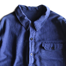画像をギャラリービューアに読み込む, 1950's〜 "EUROPEAN MILITARY" MOLESKIN PULLOVER JACKET (MEDIUM)