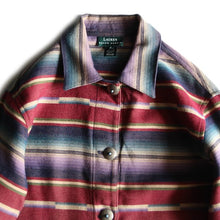 画像をギャラリービューアに読み込む, OLD "RALPH LAUREN" NATIVE RAG JACKET (SMALL)