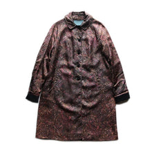 画像をギャラリービューアに読み込む, 1960's "FLOWER PATTERN" BAL COLLAR COAT (MEDIUM)