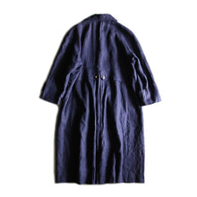 画像をギャラリービューアに読み込む, OLD "TALBOTS" HEAVY LINEN COAT (MEDIUM)