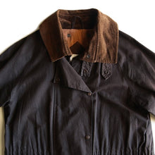 Load image into Gallery viewer, 1990's "TRAIL DUSTERS" DOUBLE BREASTED OILED COAT (MEDIUM)