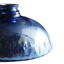 Load image into Gallery viewer, ANTIQUE MERCURY BLUE GLASS SHADE # 1