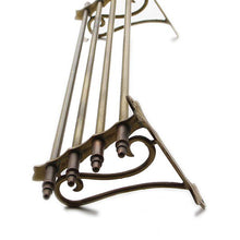 Load image into Gallery viewer, ANTIQUE ART DECO BRASS WALL SHELF