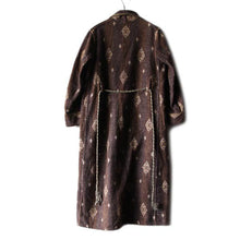Load image into Gallery viewer, 1920's "CONFORT" SINGLE BREASTED ROBE (MEDIUM)