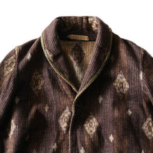 Load image into Gallery viewer, 1920's "CONFORT" SINGLE BREASTED ROBE (MEDIUM)