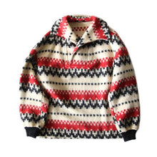 Load image into Gallery viewer, ~ 1930's NATIVE PATTERN WOOL PULLOVER JACKET (LARGE)