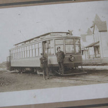 Load image into Gallery viewer, ANTIQUE RAILROAD WORKER PHOTO