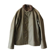 Load image into Gallery viewer, WWU "USNAVY" N-1 STENCIL DECK JACKET GOOD CONDITION (38)