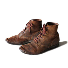 Load image into Gallery viewer, 1940's "USN" ROUGH OUT BOOTS (9 E)