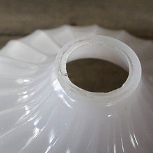 Load image into Gallery viewer, VINTAGE MILK GLASS SHADE (LARGE)